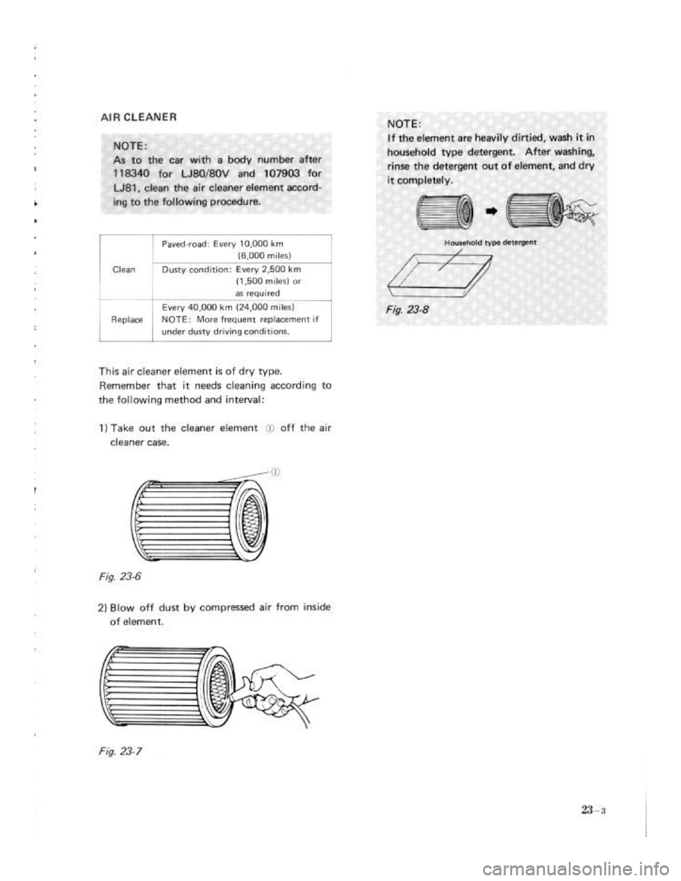 SUZUKI LJ80 1975 1.G Service Workshop Manual SUZUKI LJ80 1975 1.G Service Workshop Manual