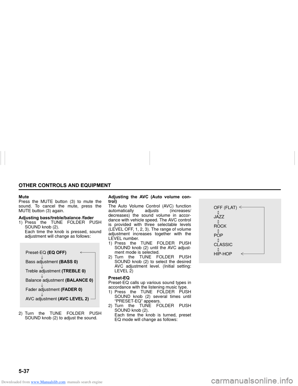 SUZUKI NEXA 2015 1.G Owners Manual Downloaded from www.Manualslib.com manuals search engine �����2�7�+�(�5��&�2�1�7�5�2�/�6��$�1���(�4�8�,�3�0�(�1�7
���0�6�����(
�0�X�W�H
Press the MUTE button (3) to mute the
sound. To ca