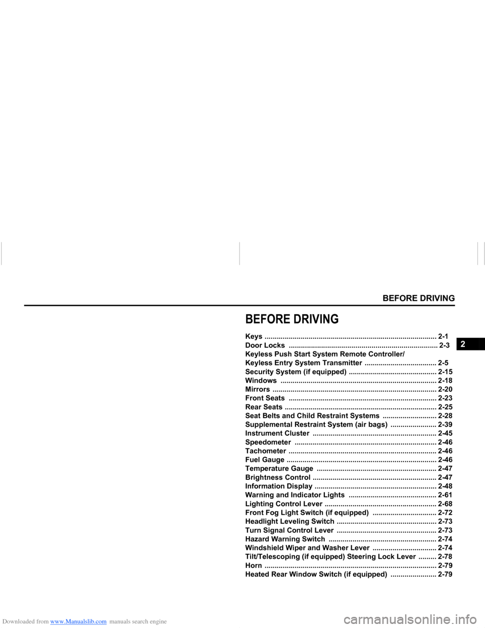 SUZUKI NEXA 2015 1.G User Guide Downloaded from www.Manualslib.com manuals search engine �%�(�)�2�5�(���5�,�9�,�1�*
���0�6�����(
�%�(�)�2�5�(���5�,�9�,�1�*�.�H�\�V������������������������������