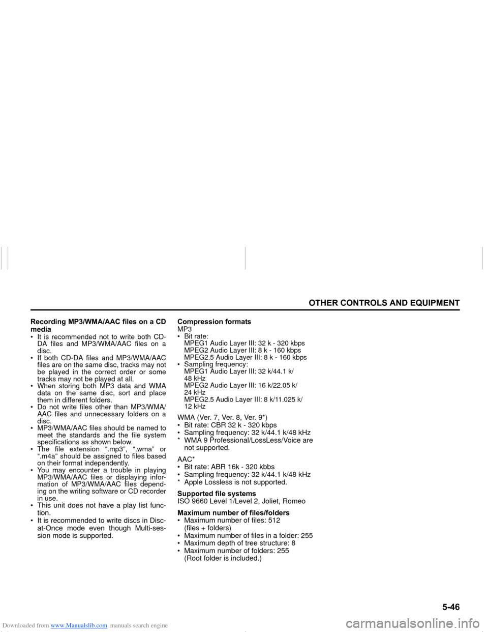SUZUKI NEXA 2015 1.G Owners Manual Downloaded from www.Manualslib.com manuals search engine ����
�2�7�+�(�5��&�2�1�7�5�2�/�6��$�1���(�4�8�,�3�0�(�1�7
���0�6�����(
�5�H�F�R�U�G�L�Q�J��0�3���:�0�$��$�$�&��I�L�O�H�V��R