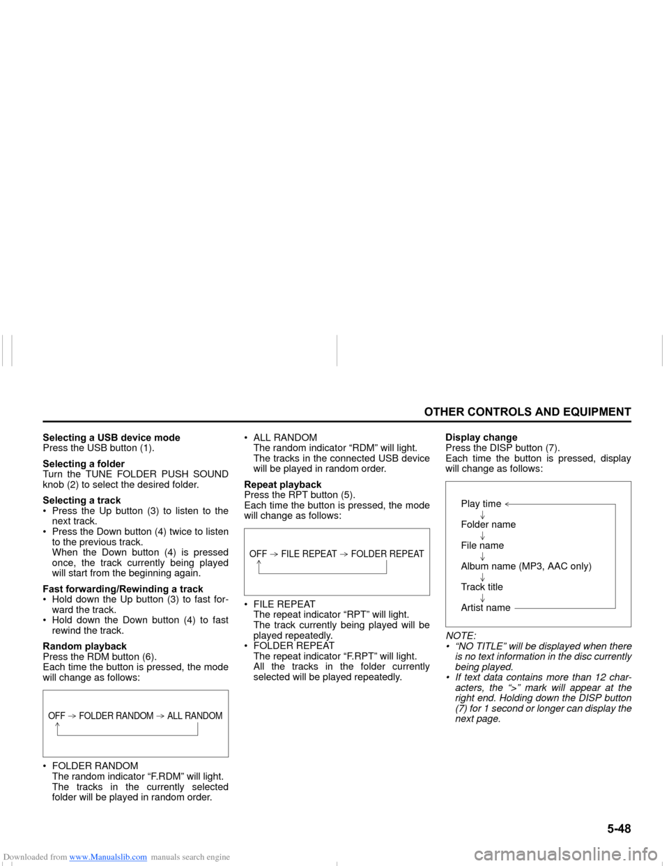 SUZUKI NEXA 2015 1.G Owners Manual Downloaded from www.Manualslib.com manuals search engine ����
�2�7�+�(�5��&�2�1�7�5�2�/�6��$�1���(�4�8�,�3�0�(�1�7
���0�6�����(
�6�H�O�H�F�W�L�Q�J��D��8�6�%��G�H�Y�L�F�H��P�R�G�H
Pre