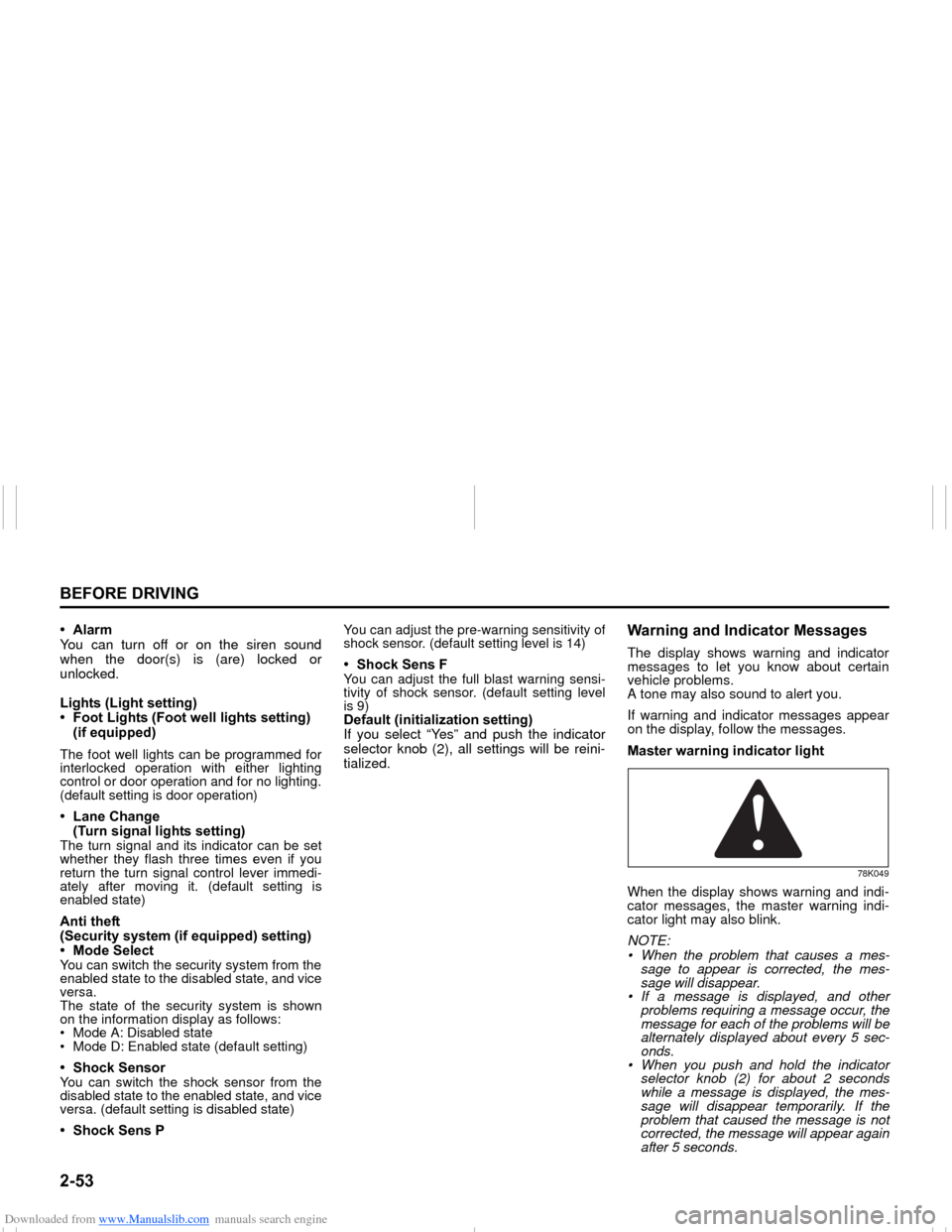 SUZUKI NEXA 2015 1.G Manual PDF Downloaded from www.Manualslib.com manuals search engine �����%�(�)�2�5�(���5�,�9�,�1�*
���0�6�����(
�