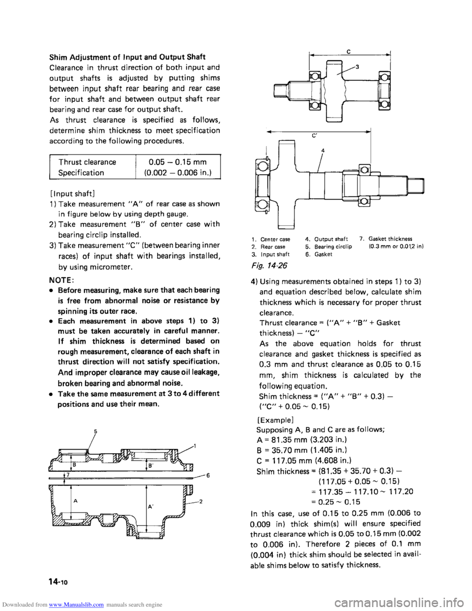 SUZUKI SAMURAI 1991 2.G 2WD Supplementary Service User Guide Downloaded from www.Manualslib.com manuals search engine SUZUKI SAMURAI 1991 2.G 2WD Supplementary Service User Guide Downloaded from www.Manualslib.com manuals search engine