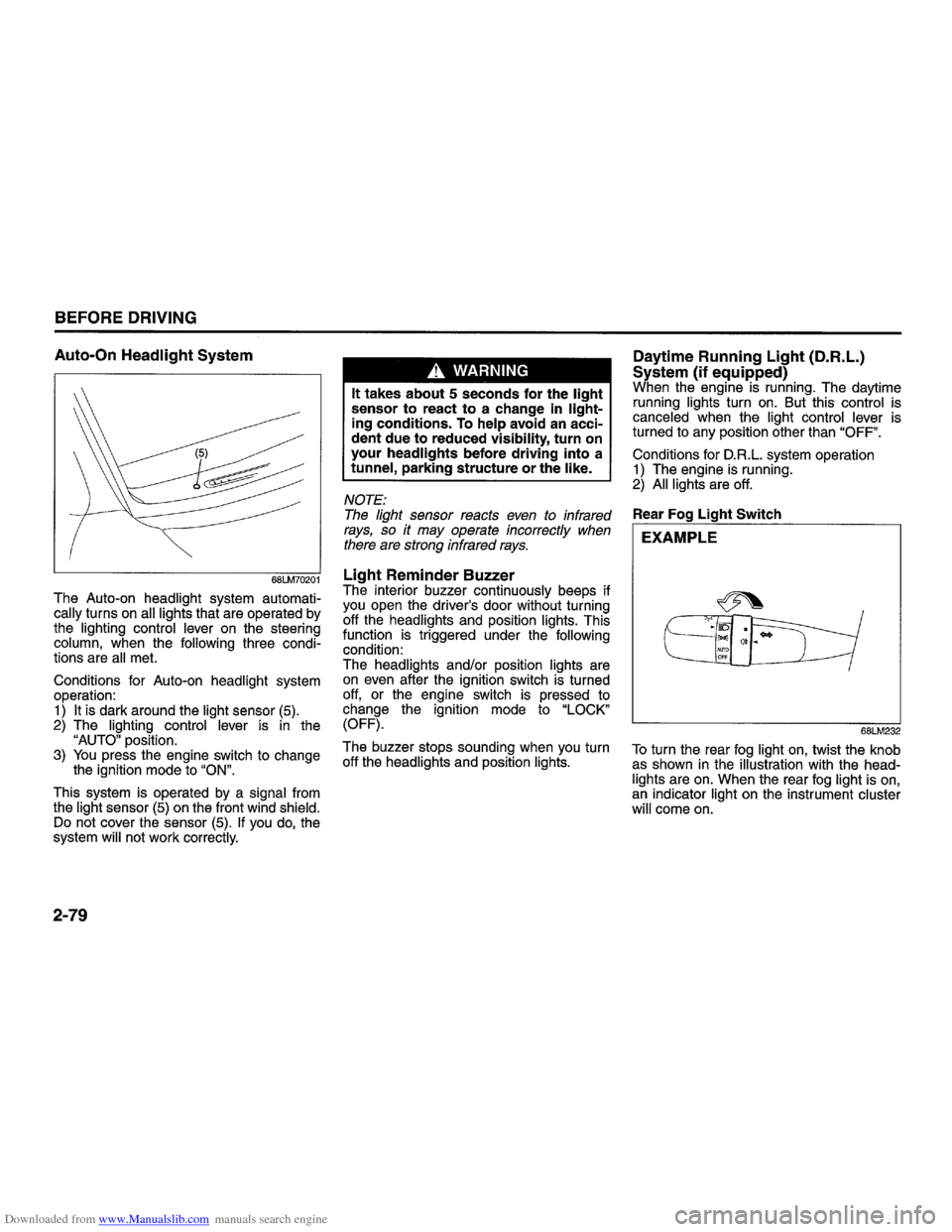 SUZUKI SWIFT 2009 2.G Owners Manual Downloaded from www.Manualslib.com manuals search engine   