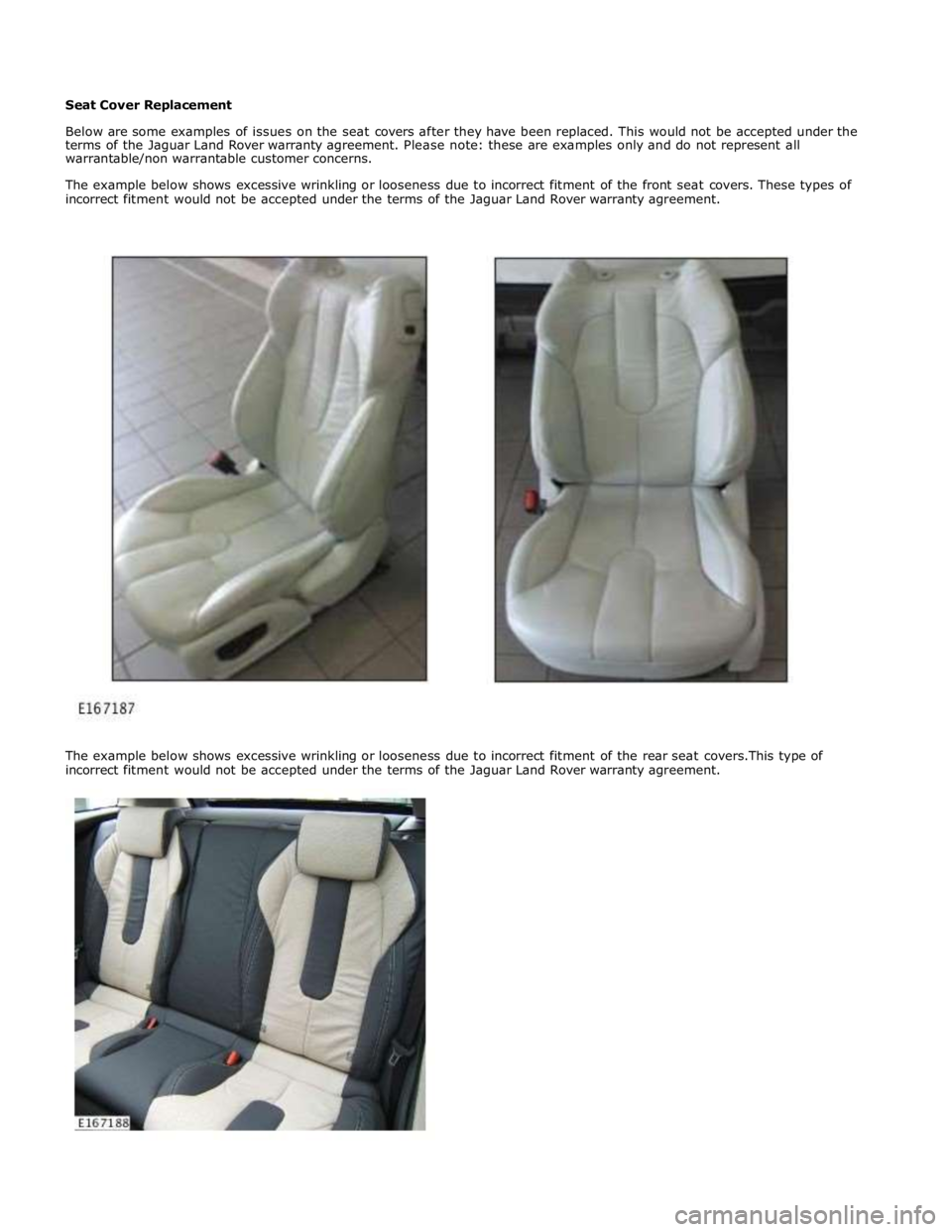 JAGUAR XFR 2010 1.G Workshop Manual JAGUAR XFR 2010 1.G Workshop Manual