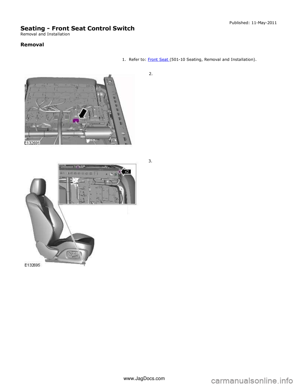 JAGUAR XFR 2010 1.G Workshop Manual
2.
3. www.JagDocs.com JAGUAR XFR 2010 1.G Workshop Manual
2.
3. www.JagDocs.com