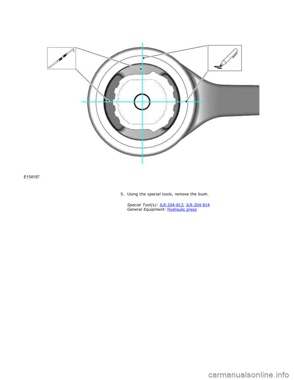 JAGUAR XFR 2010 1.G Workshop Manual General Equipment: Hydraulic press JAGUAR XFR 2010 1.G Workshop Manual General Equipment: Hydraulic press