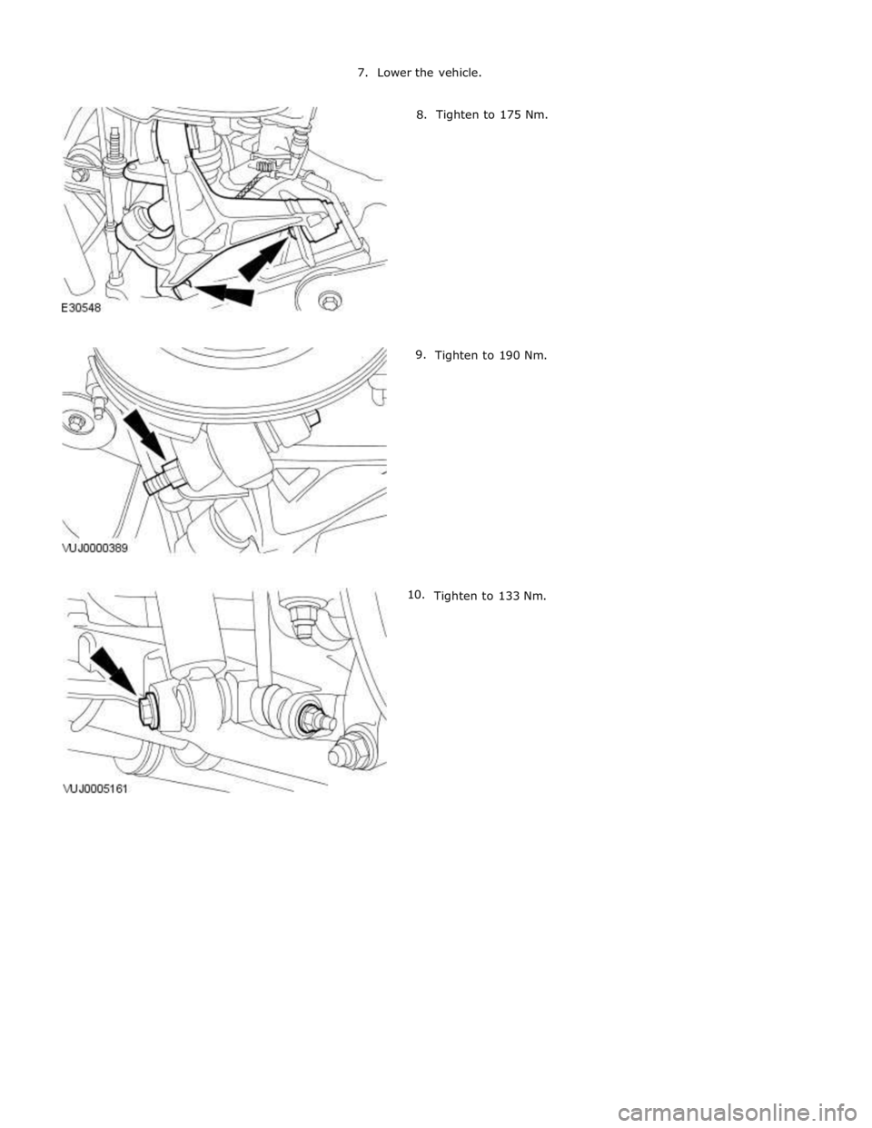 JAGUAR XFR 2010 1.G Workshop Manual 