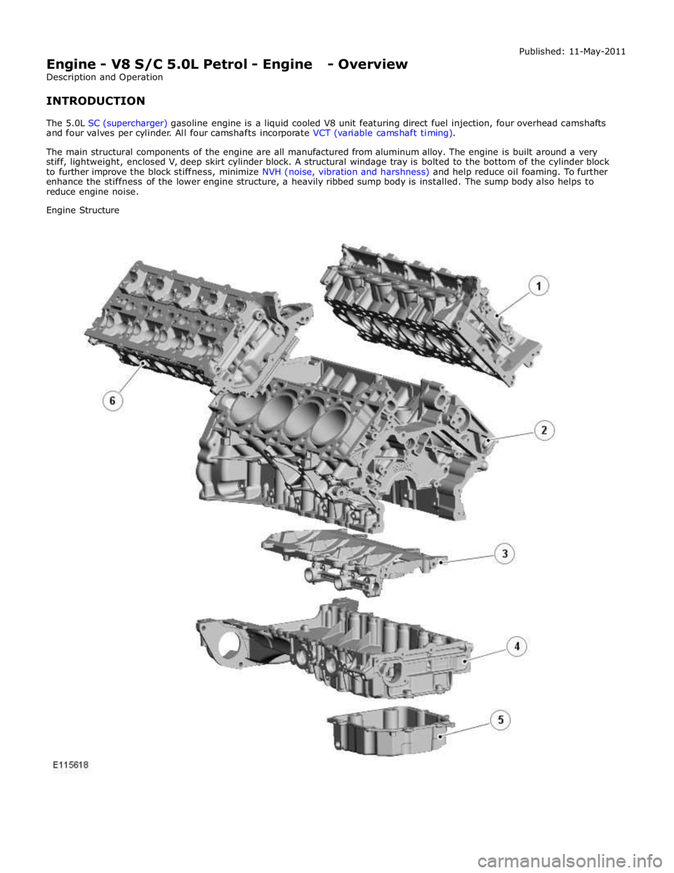 JAGUAR XFR 2010 1.G Workshop Manual 