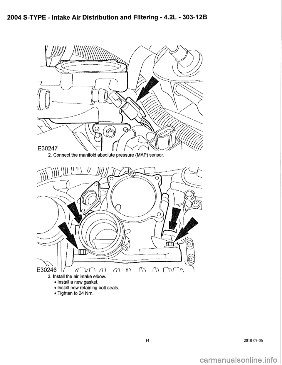 JAGUAR S TYPE 2005 1.G Supercharger Removal And Instalation Manual 