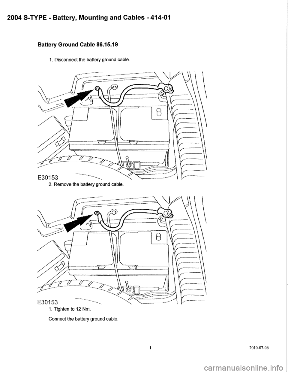 JAGUAR S TYPE 2005 1.G Supercharger Removal And Instalation Manual 