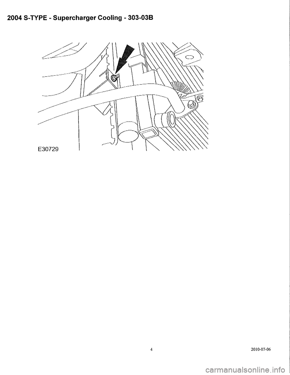 JAGUAR S TYPE 2005 1.G Supercharger Removal And Instalation Manual 