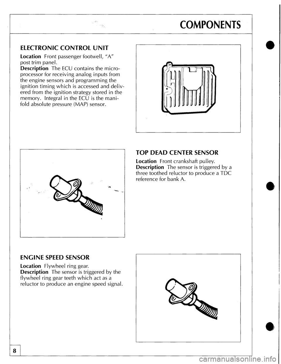 JAGUAR XJS 1989 1.G Update Manual 