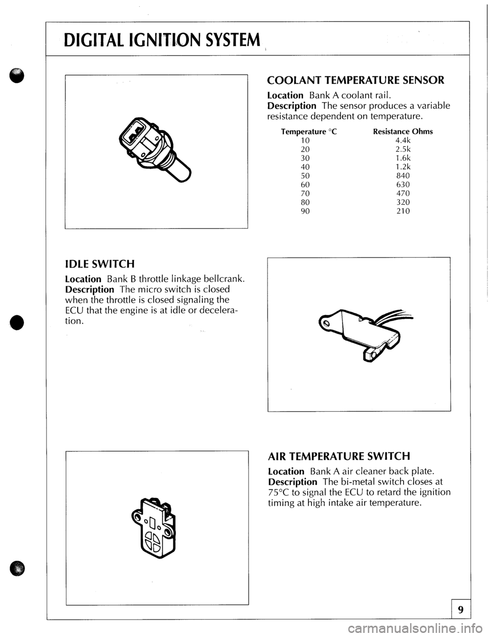 JAGUAR XJS 1989 1.G Update Manual 