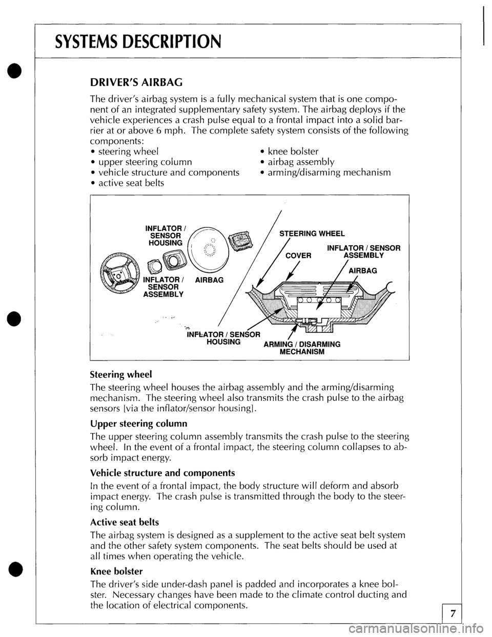 JAGUAR XJS 1990 1.G Update Manual 