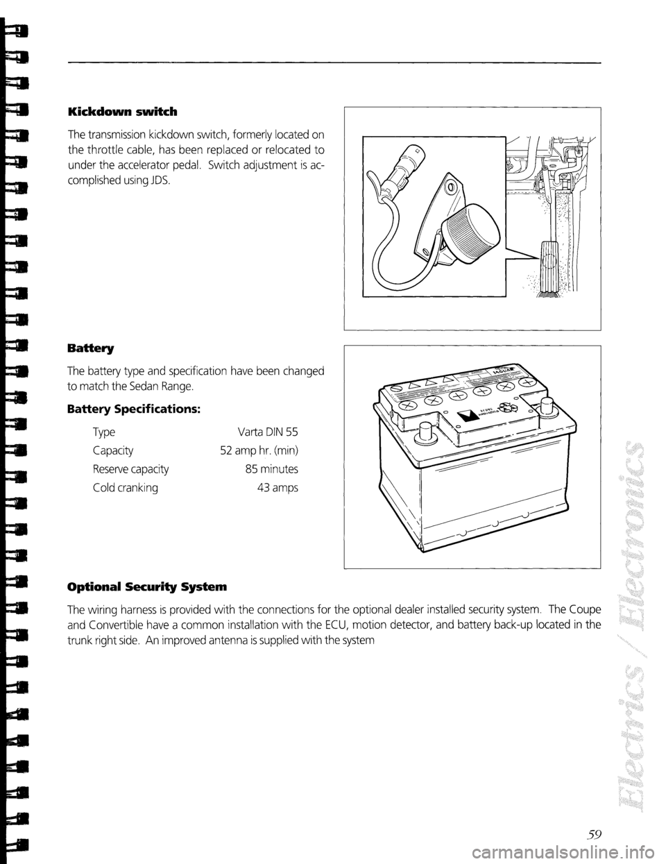 JAGUAR XJS 1992 1.G Technical Information Manual JAGUAR XJS 1992 1.G Technical Information Manual