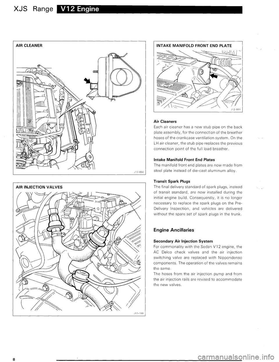 JAGUAR XJS 1995 2.G Update Manual JAGUAR XJS 1995 2.G Update Manual