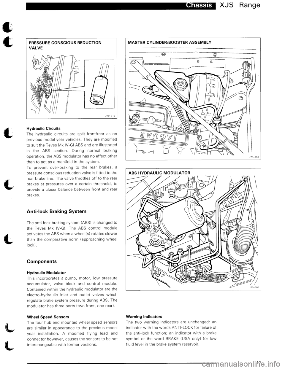 JAGUAR XJS 1995 2.G Update Manual 