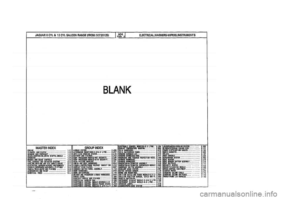 JAGUAR XJ 1994 2.G Parts Catalogue 2 JAGUAR XJ 1994 2.G Parts Catalogue 2