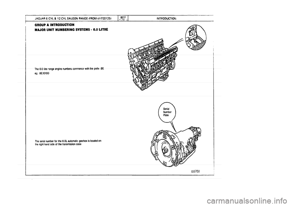 JAGUAR XJ 1994 2.G Parts Catalogue 2 