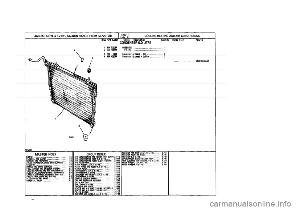 JAGUAR XJ 1994 2.G Parts Catalogue 2 JAGUAR XJ 1994 2.G Parts Catalogue 2