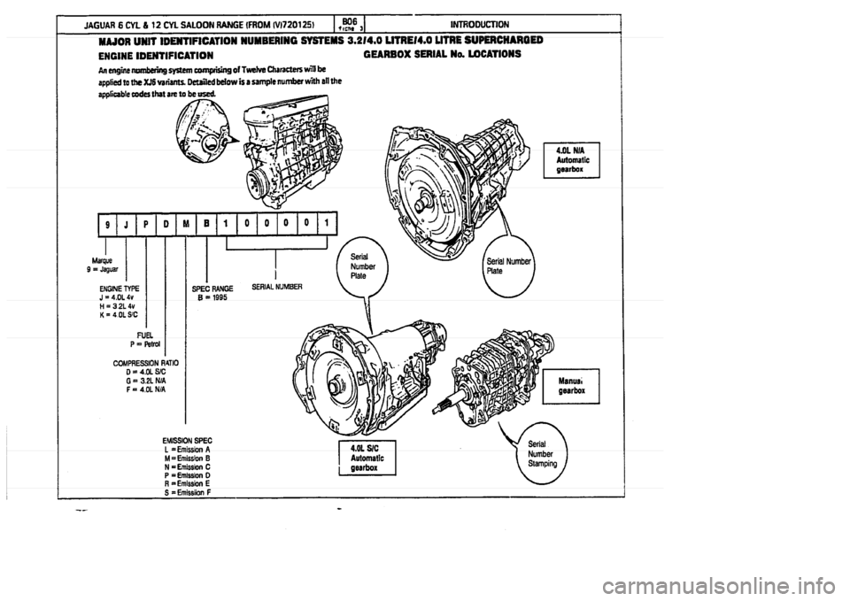 JAGUAR XJ 1994 2.G Parts Catalogue 3 