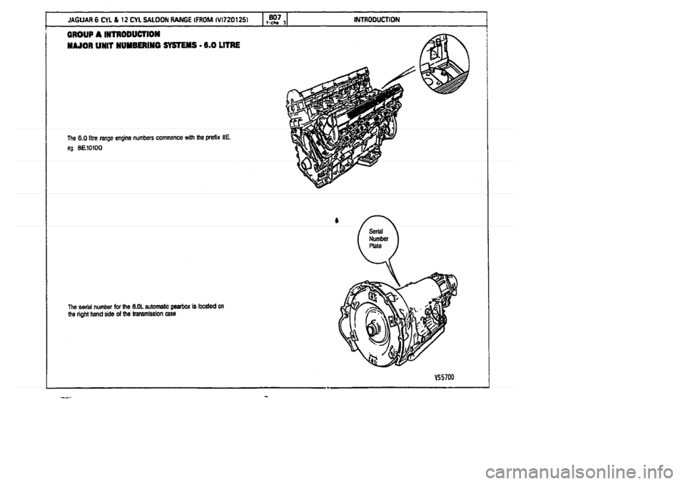 JAGUAR XJ 1994 2.G Parts Catalogue 3 