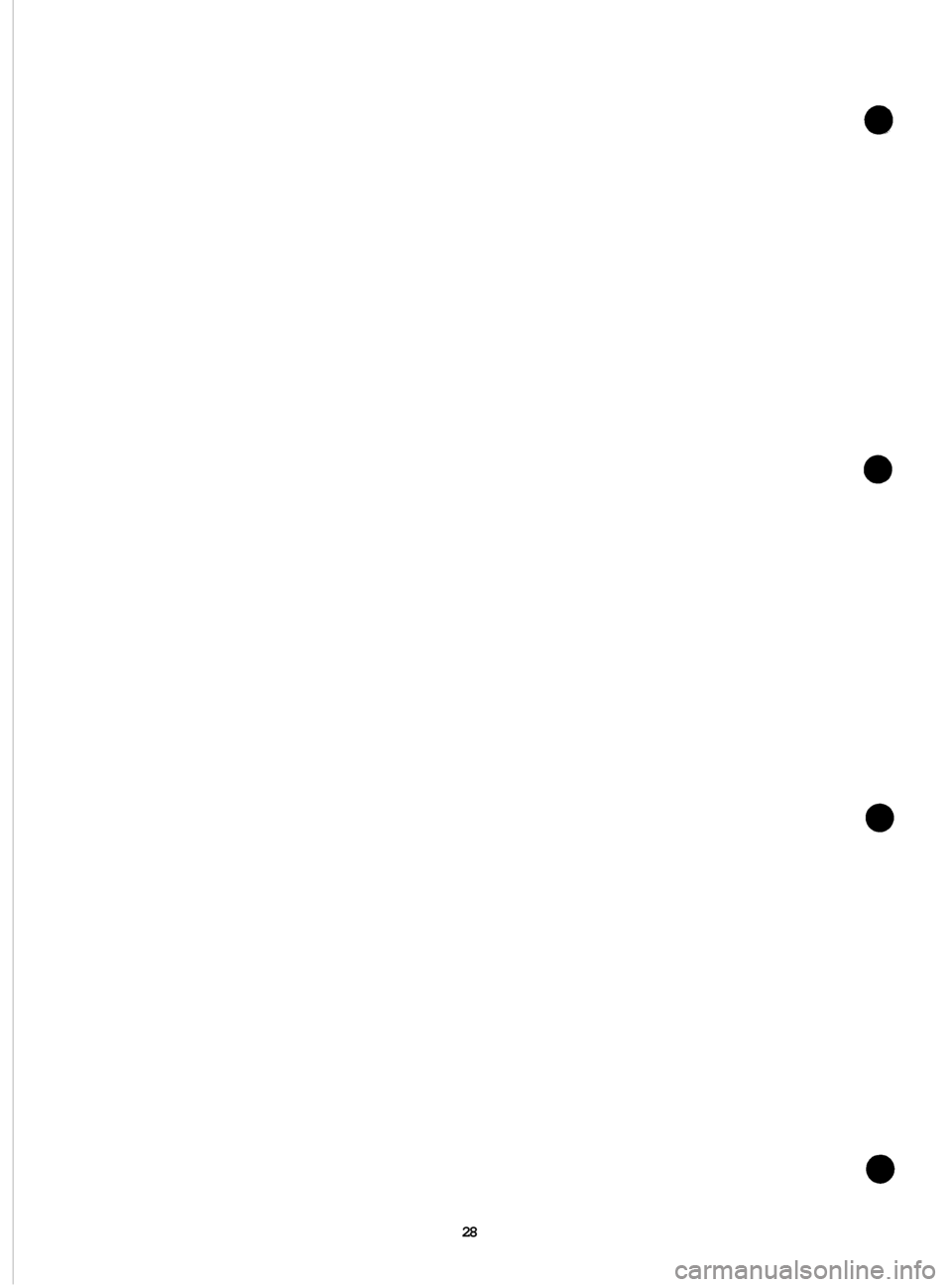 JAGUAR XJ6 1994 2.G Electrical Diagnostic Manual 28 JAGUAR XJ6 1994 2.G Electrical Diagnostic Manual 28
