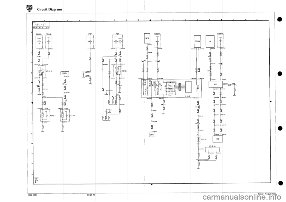 JAGUAR XJ6 1994 2.G Electrical Diagnostic Manual JAGUAR XJ6 1994 2.G Electrical Diagnostic Manual