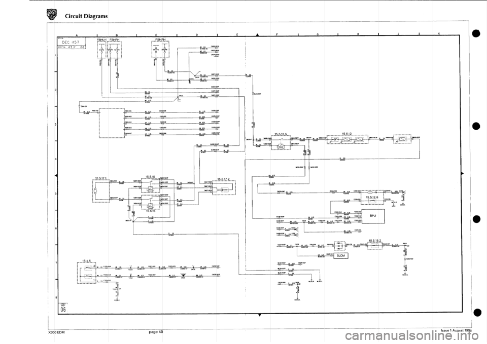 JAGUAR XJ6 1994 2.G Electrical Diagnostic Manual JAGUAR XJ6 1994 2.G Electrical Diagnostic Manual
