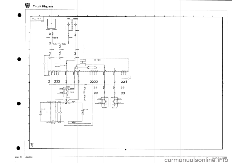JAGUAR XJ6 1994 2.G Electrical Diagnostic Manual JAGUAR XJ6 1994 2.G Electrical Diagnostic Manual