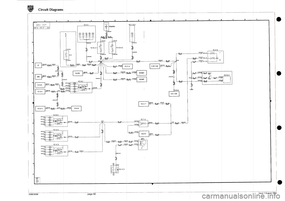 JAGUAR XJ6 1994 2.G Electrical Diagnostic Manual JAGUAR XJ6 1994 2.G Electrical Diagnostic Manual
