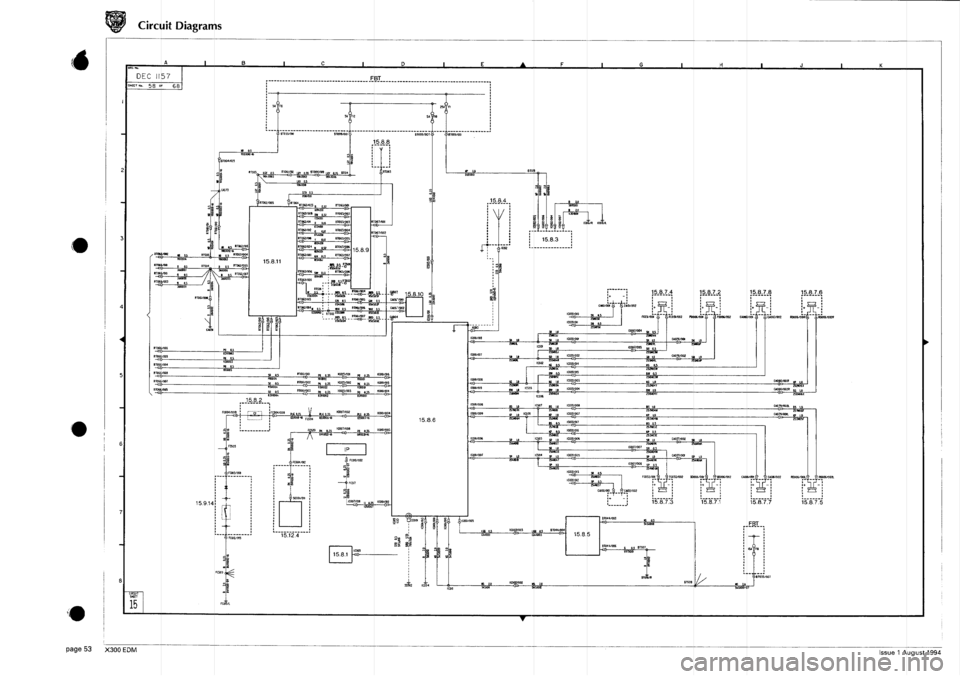 JAGUAR XJ6 1994 2.G Electrical Diagnostic Manual JAGUAR XJ6 1994 2.G Electrical Diagnostic Manual