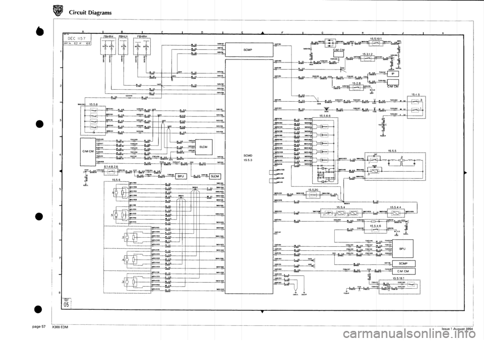 JAGUAR XJ6 1994 2.G Electrical Diagnostic Manual 