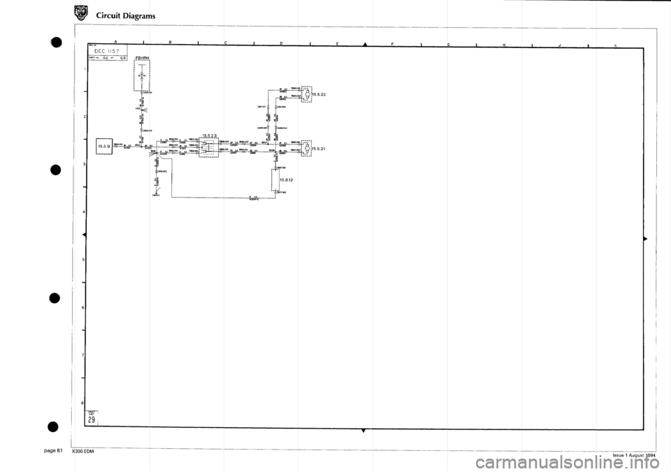 JAGUAR XJ6 1994 2.G Electrical Diagnostic Manual 