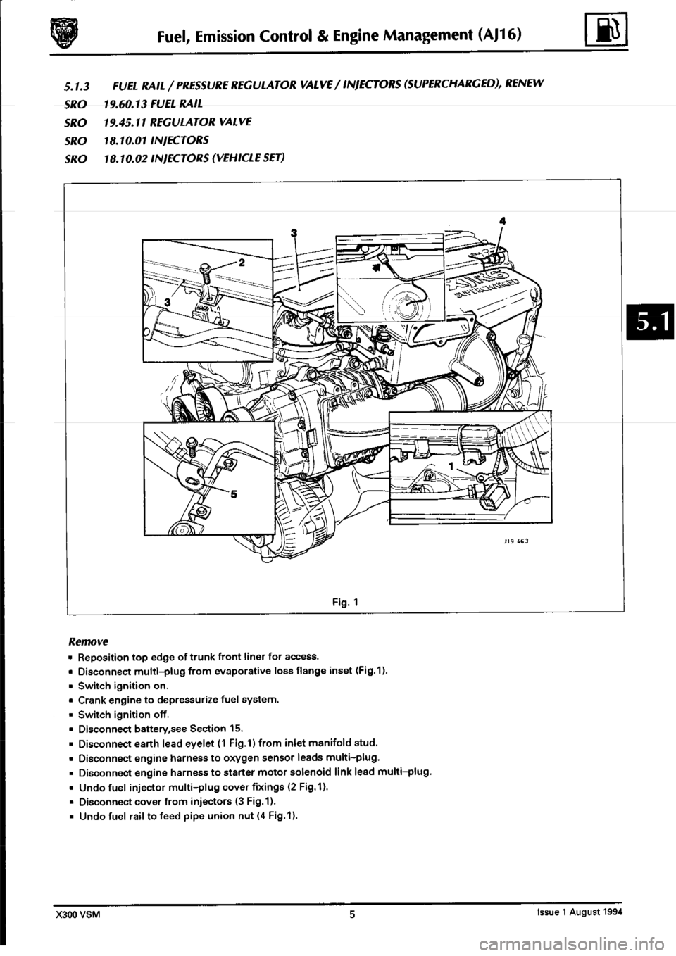 JAGUAR XJ6 1994 2.G Workshop Manual Second Edition JAGUAR XJ6 1994 2.G Workshop Manual Second Edition