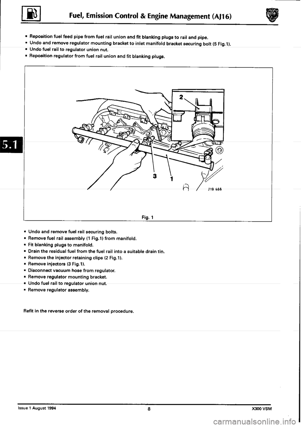JAGUAR XJ6 1994 2.G Workshop Manual Second Edition JAGUAR XJ6 1994 2.G Workshop Manual Second Edition