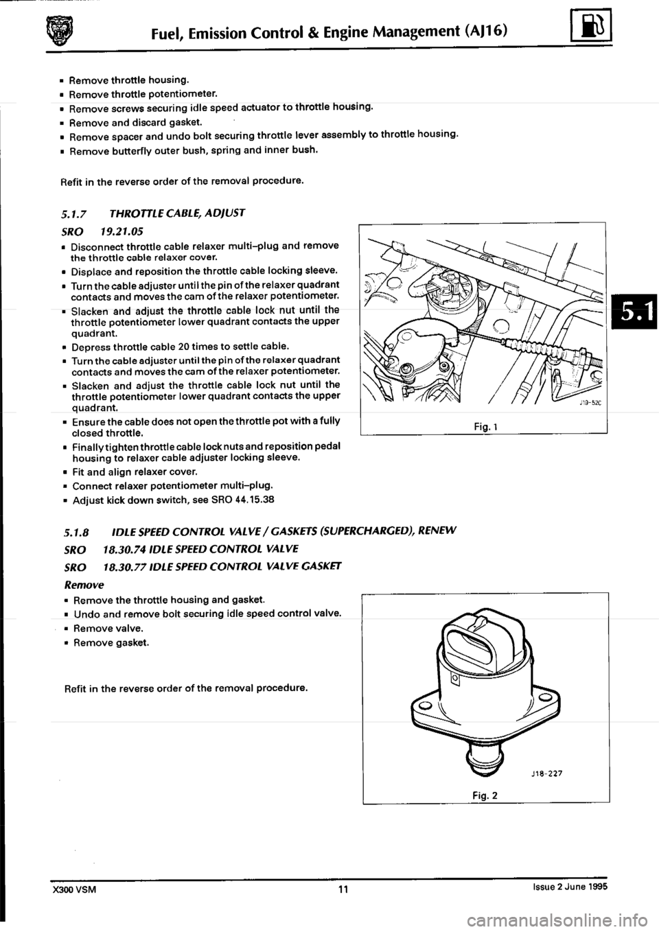 JAGUAR XJ6 1994 2.G Workshop Manual Second Edition JAGUAR XJ6 1994 2.G Workshop Manual Second Edition