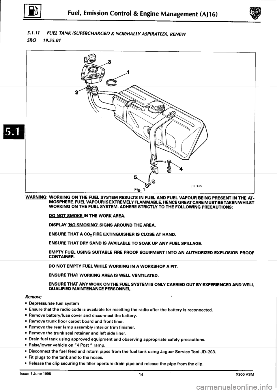 JAGUAR XJ6 1994 2.G Workshop Manual Second Edition JAGUAR XJ6 1994 2.G Workshop Manual Second Edition