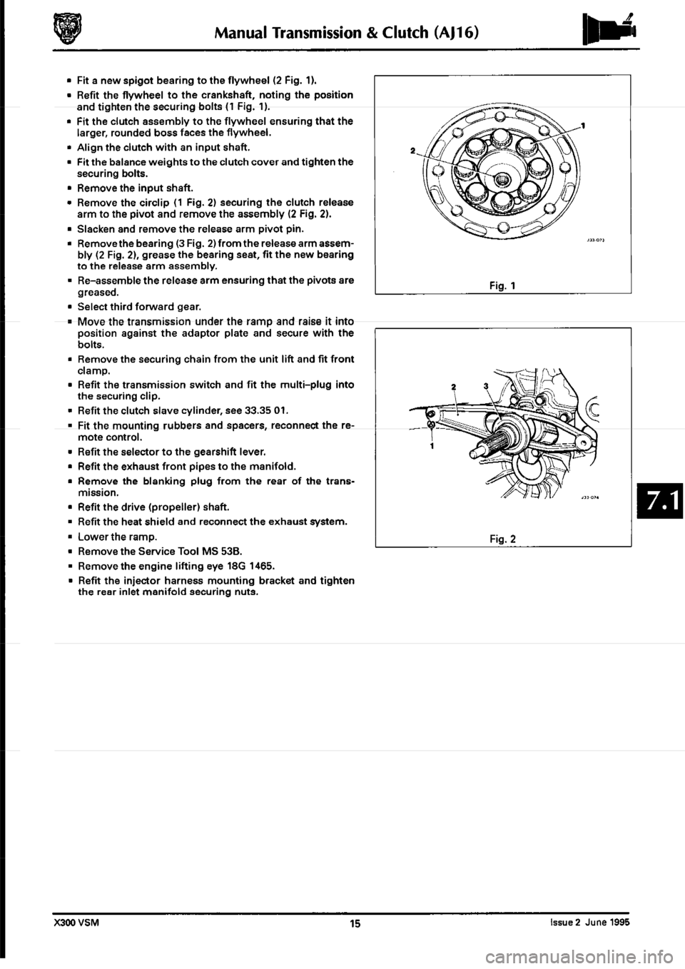 JAGUAR XJ6 1994 2.G Workshop Manual Second Edition JAGUAR XJ6 1994 2.G Workshop Manual Second Edition