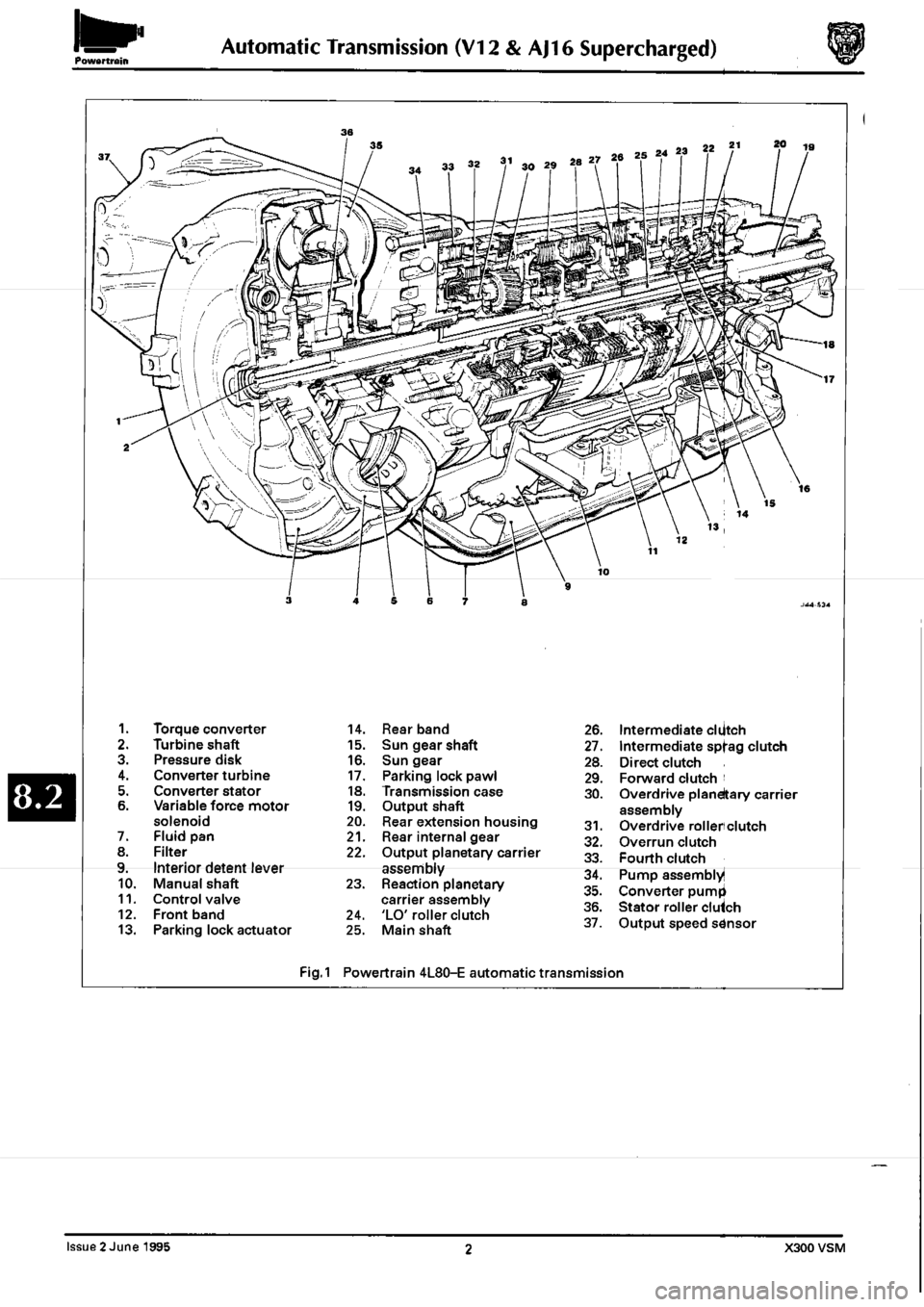 JAGUAR XJ6 1994 2.G Workshop Manual Second Edition JAGUAR XJ6 1994 2.G Workshop Manual Second Edition