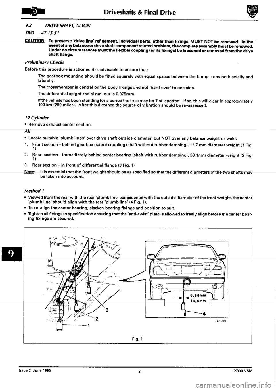 JAGUAR XJ6 1994 2.G Workshop Manual Second Edition JAGUAR XJ6 1994 2.G Workshop Manual Second Edition