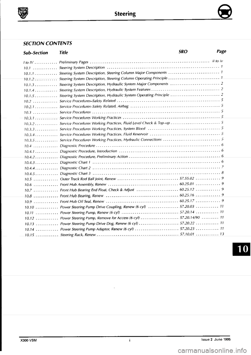 JAGUAR XJ6 1994 2.G Workshop Manual Second Edition JAGUAR XJ6 1994 2.G Workshop Manual Second Edition