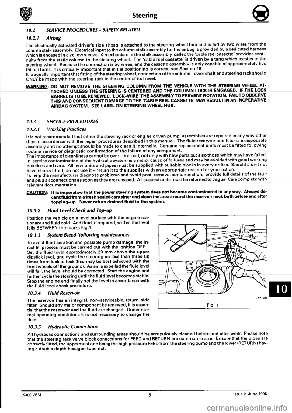 JAGUAR XJ6 1994 2.G Workshop Manual Second Edition JAGUAR XJ6 1994 2.G Workshop Manual Second Edition