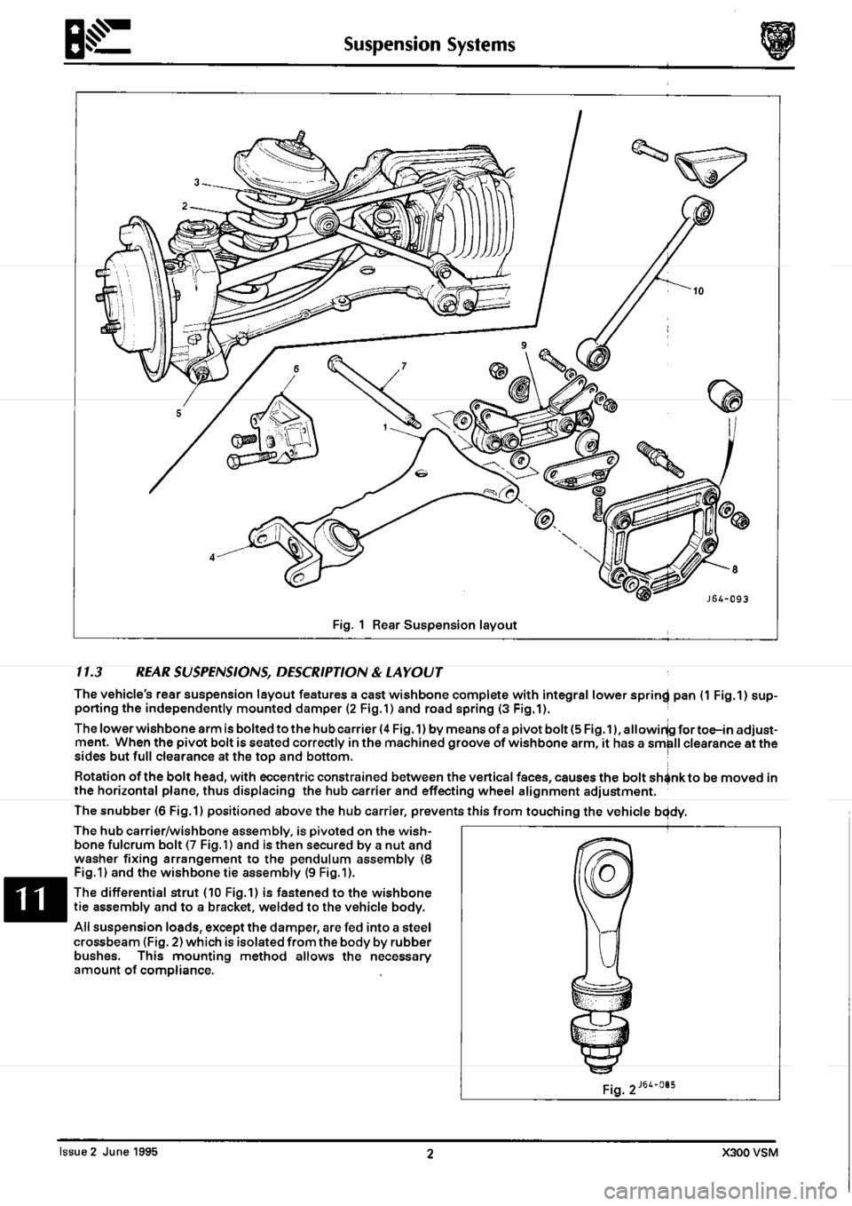 JAGUAR XJ6 1994 2.G Workshop Manual Second Edition JAGUAR XJ6 1994 2.G Workshop Manual Second Edition