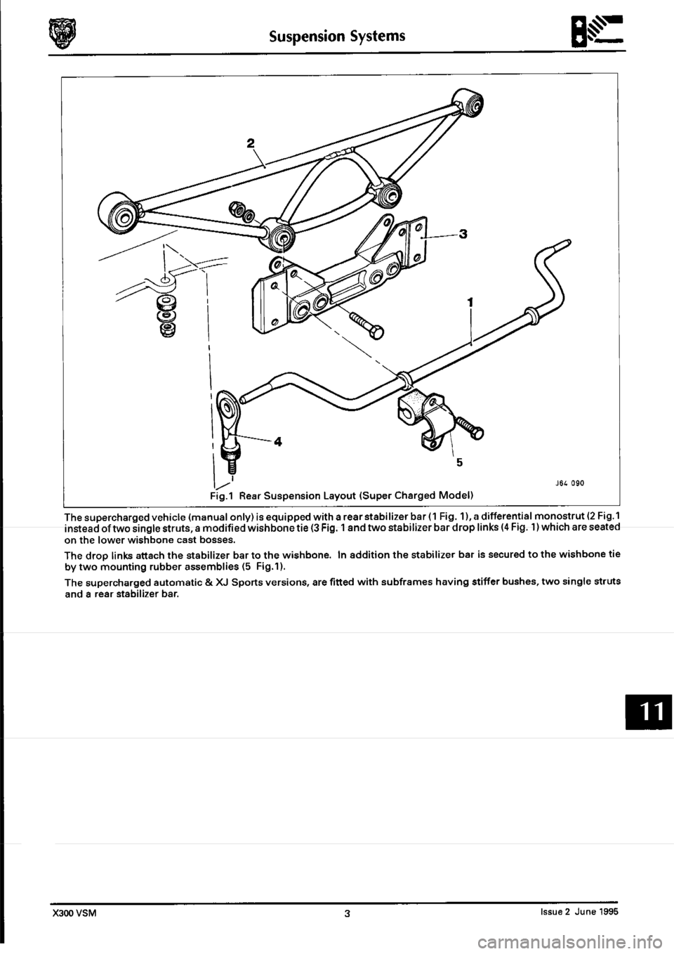 JAGUAR XJ6 1994 2.G Workshop Manual Second Edition JAGUAR XJ6 1994 2.G Workshop Manual Second Edition
