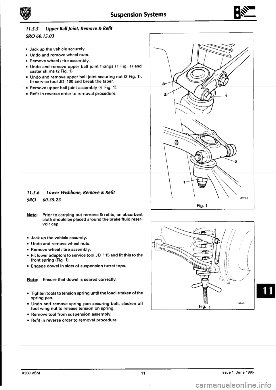 JAGUAR XJ6 1994 2.G Workshop Manual Second Edition JAGUAR XJ6 1994 2.G Workshop Manual Second Edition