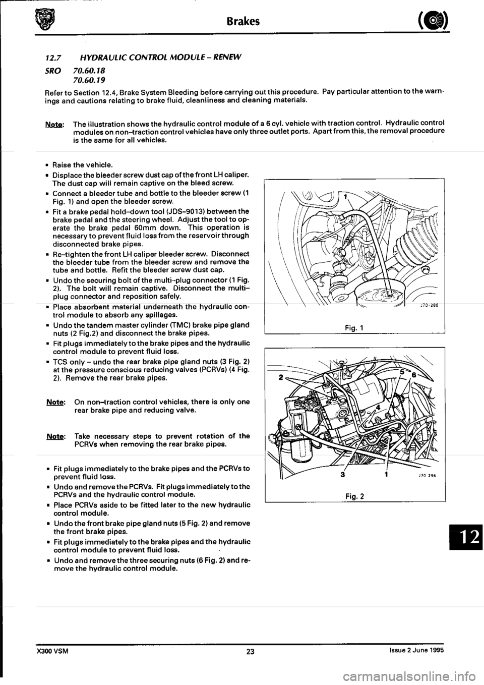 JAGUAR XJ6 1994 2.G Workshop Manual Second Edition JAGUAR XJ6 1994 2.G Workshop Manual Second Edition