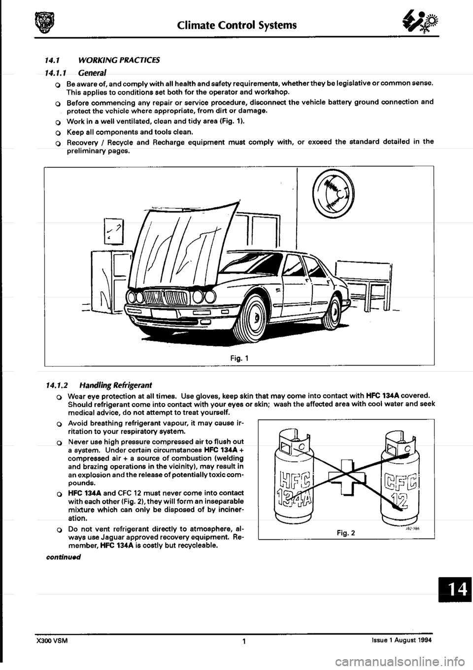 JAGUAR XJ6 1994 2.G Workshop Manual Second Edition JAGUAR XJ6 1994 2.G Workshop Manual Second Edition