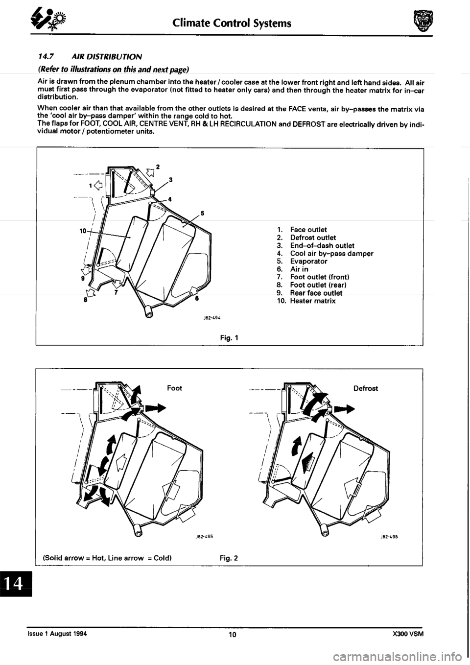 JAGUAR XJ6 1994 2.G Workshop Manual Second Edition JAGUAR XJ6 1994 2.G Workshop Manual Second Edition